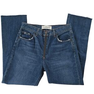 Reformation Dark Blue Straight Leg Jeans